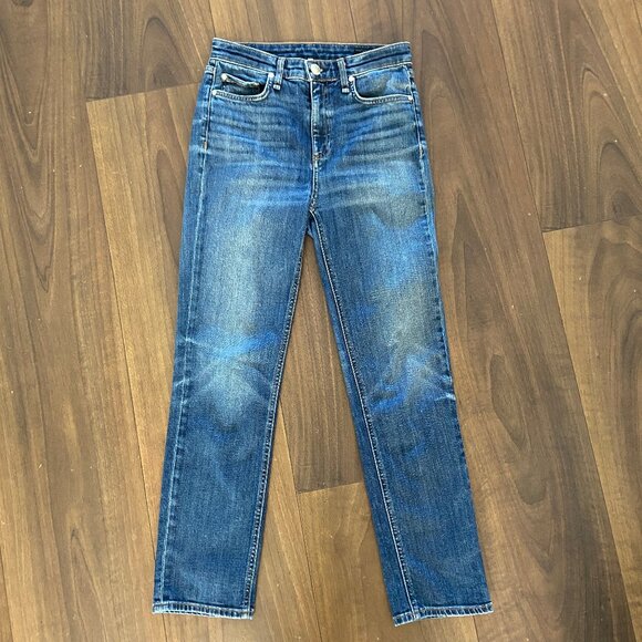 Rag & Bone Nina High Rise Ankle Cigarette Jeans - Size 25 - Picture 1 of 6